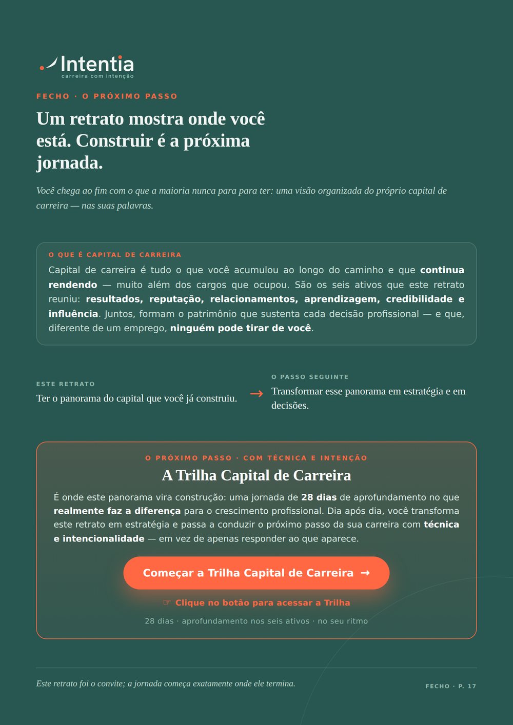 Fecho — do retrato à construção